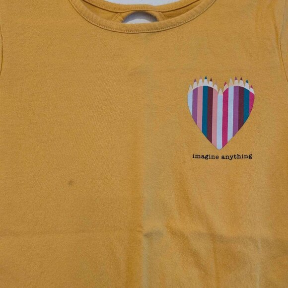 *10/$10* Girl's "Girls Imagine Anything T-shirt" - Size Small (6/7) - Picture 2 of 4